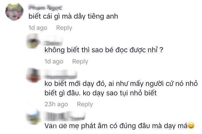 Cả triệu người xem vợ Quang Hải dạy con nói tiếng Anh, phát âm thế nào mà ai cũng khuyên  Cả triệu người xem vợ Quang Hải dạy con nói tiếng Anh, phát âm thế nào mà ai cũng khuyên
