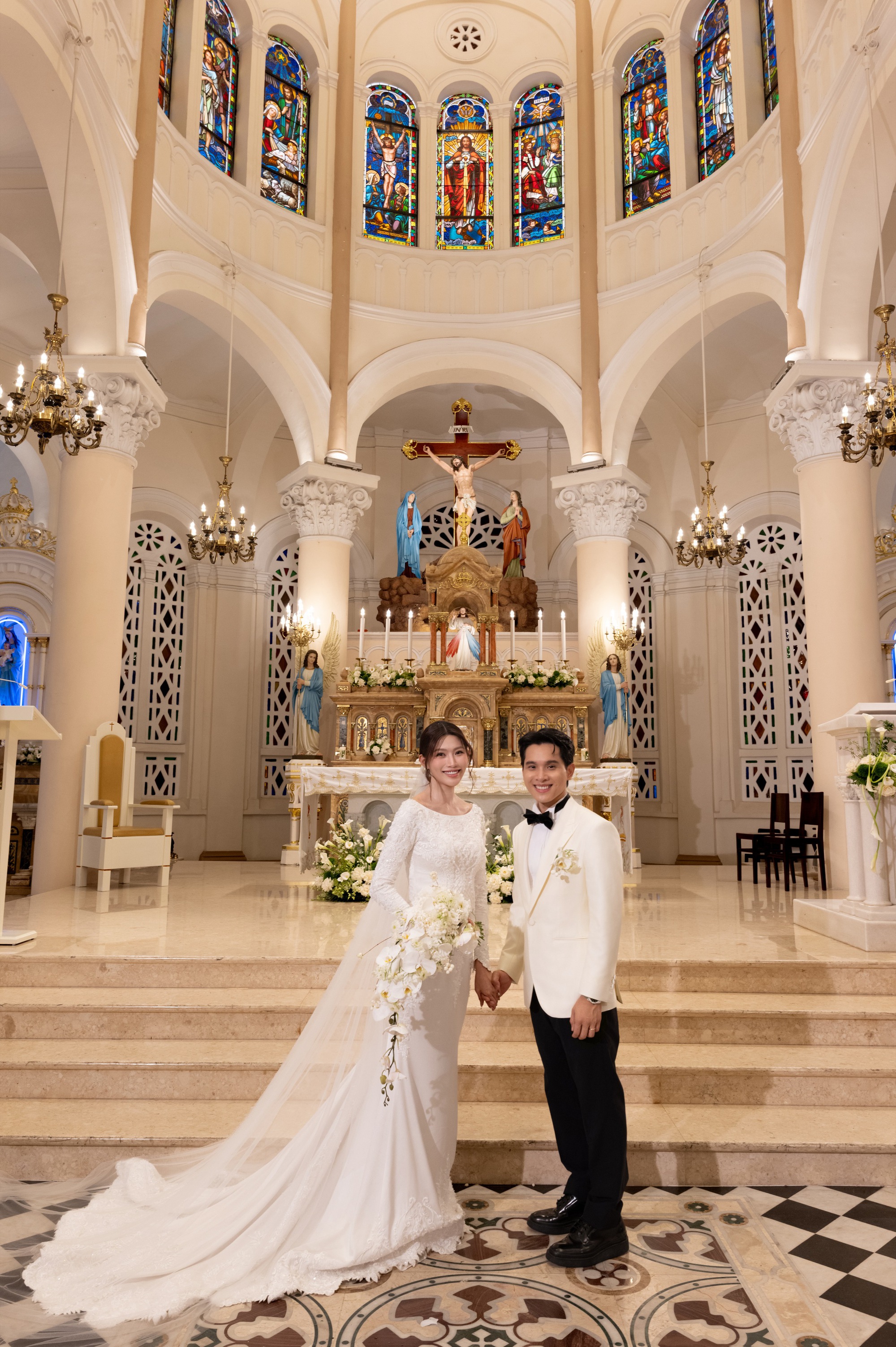 Đám cưới Á hậu Quỳnh Châu: Hé lộ sính lễ nhà thiếu gia, dàn bê tráp toàn người đẹp Vbiz!- Ảnh 7. Đám cưới Á hậu Quỳnh Châu: Hé lộ sính lễ nhà thiếu gia, dàn bê tráp toàn người đẹp Vbiz!- Ảnh 7.