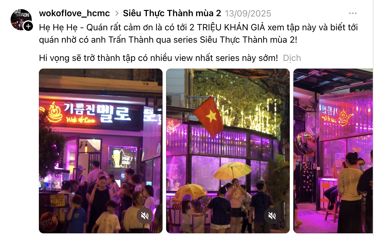 Sự thật về tranh cãi Trấn Thành review quán vắng nhưng toàn đến nơi đông khách, lâu đời- Ảnh 8. Sự thật về tranh cãi Trấn Thành review quán vắng nhưng toàn đến nơi đông khách, lâu đời- Ảnh 8.