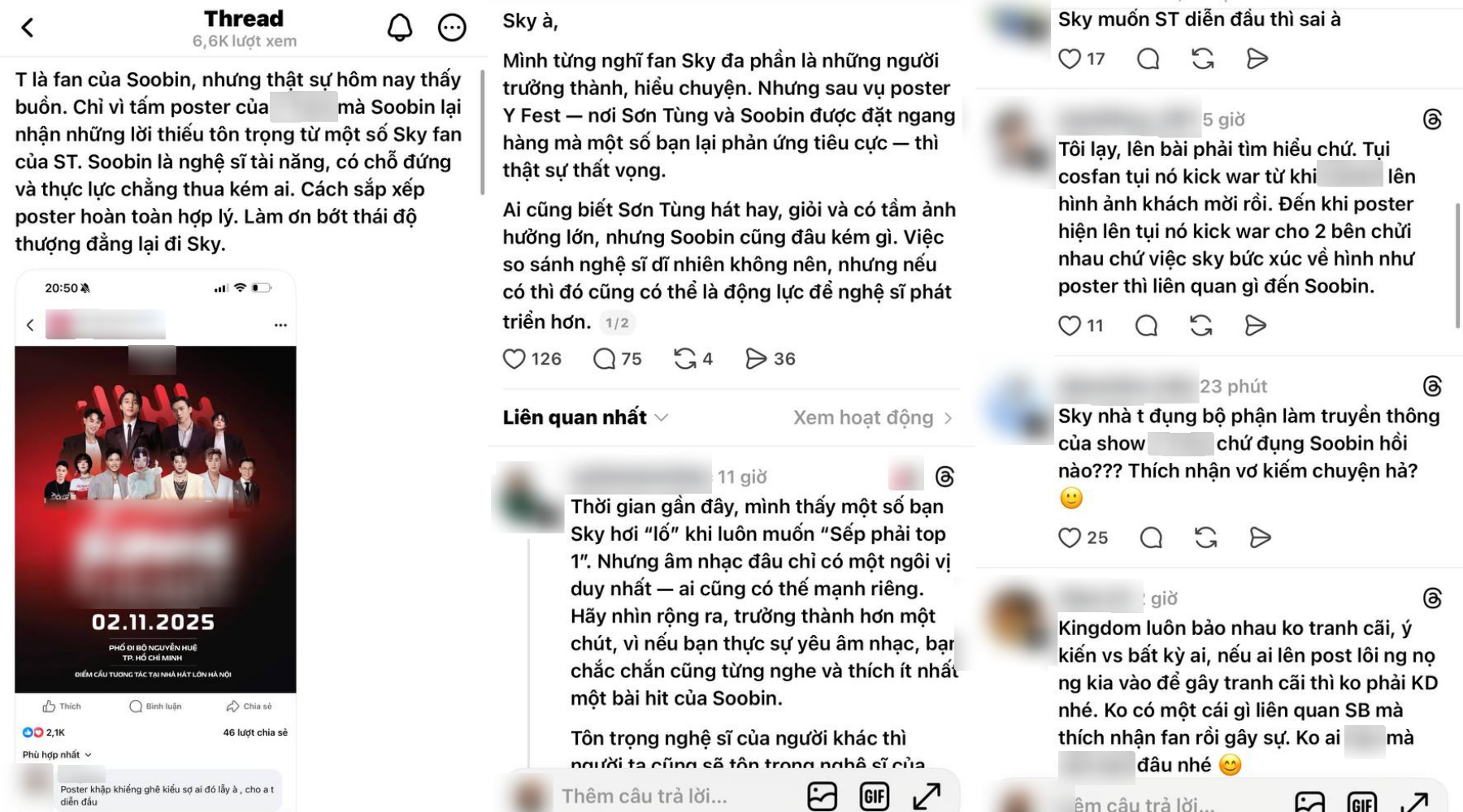 Sơn Tùng M-TP và SOOBIN trên cùng 1 poster: Cao trào của sự phẫn nộ- Ảnh 6. Sơn Tùng M-TP và SOOBIN trên cùng 1 poster: Cao trào của sự phẫn nộ- Ảnh 6.