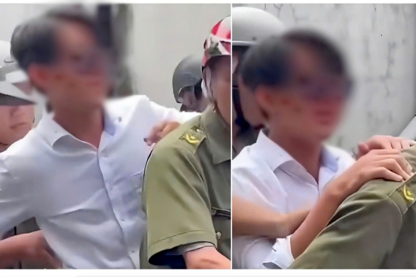Xác minh clip 'thầy giáo đưa học sinh lớp 9 vào nhà nghỉ'- Ảnh 1. Xác minh clip 'thầy giáo đưa học sinh lớp 9 vào nhà nghỉ'- Ảnh 1.