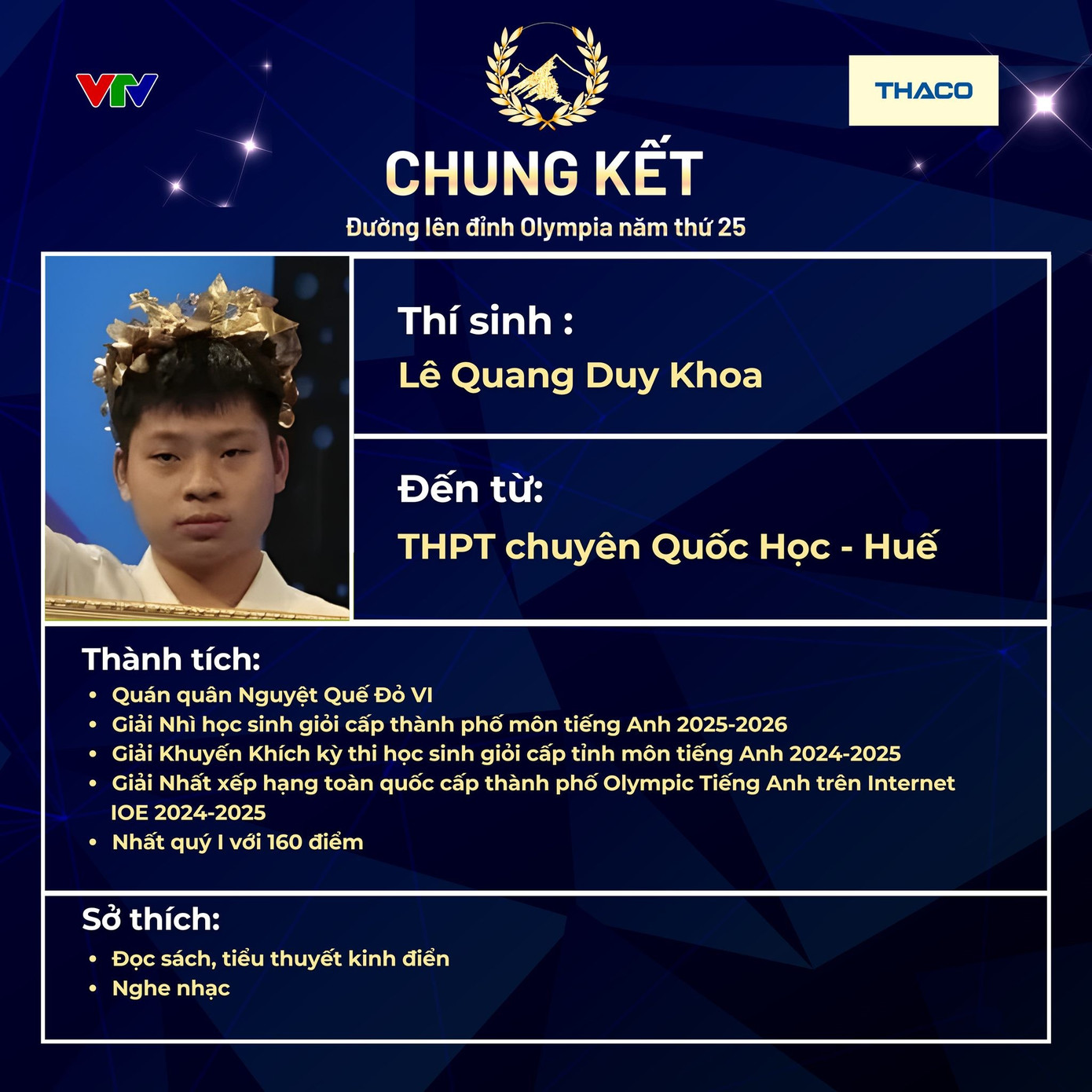 Màn chào sân đặc biệt của 4 ứng viên Vô địch Đường lên đỉnh Olympia 25- Ảnh 2. Màn chào sân đặc biệt của 4 ứng viên Vô địch Đường lên đỉnh Olympia 25- Ảnh 2.