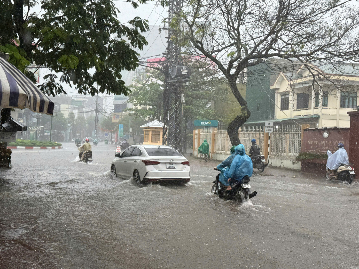 Mưa trắng trời gây ngập sâu, sạt lở ở Quảng Ngãi- Ảnh 20. Mưa trắng trời gây ngập sâu, sạt lở ở Quảng Ngãi- Ảnh 20.