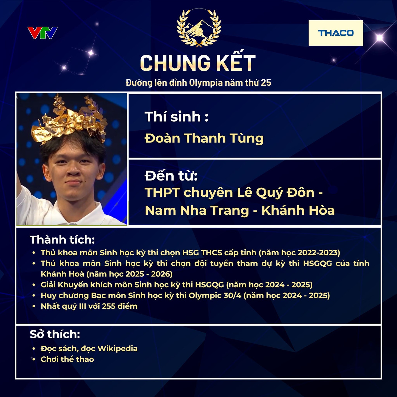 Màn chào sân đặc biệt của 4 ứng viên Vô địch Đường lên đỉnh Olympia 25- Ảnh 3. Màn chào sân đặc biệt của 4 ứng viên Vô địch Đường lên đỉnh Olympia 25- Ảnh 3.
