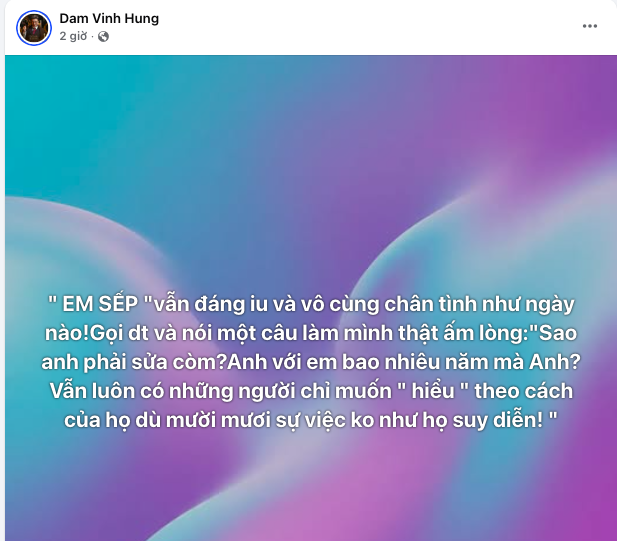 Đàm Vĩnh Hưng hé lộ Cục trưởng Xuân Bắc gọi điện nói câu ấm lòng:  Đàm Vĩnh Hưng hé lộ Cục trưởng Xuân Bắc gọi điện nói câu ấm lòng:
