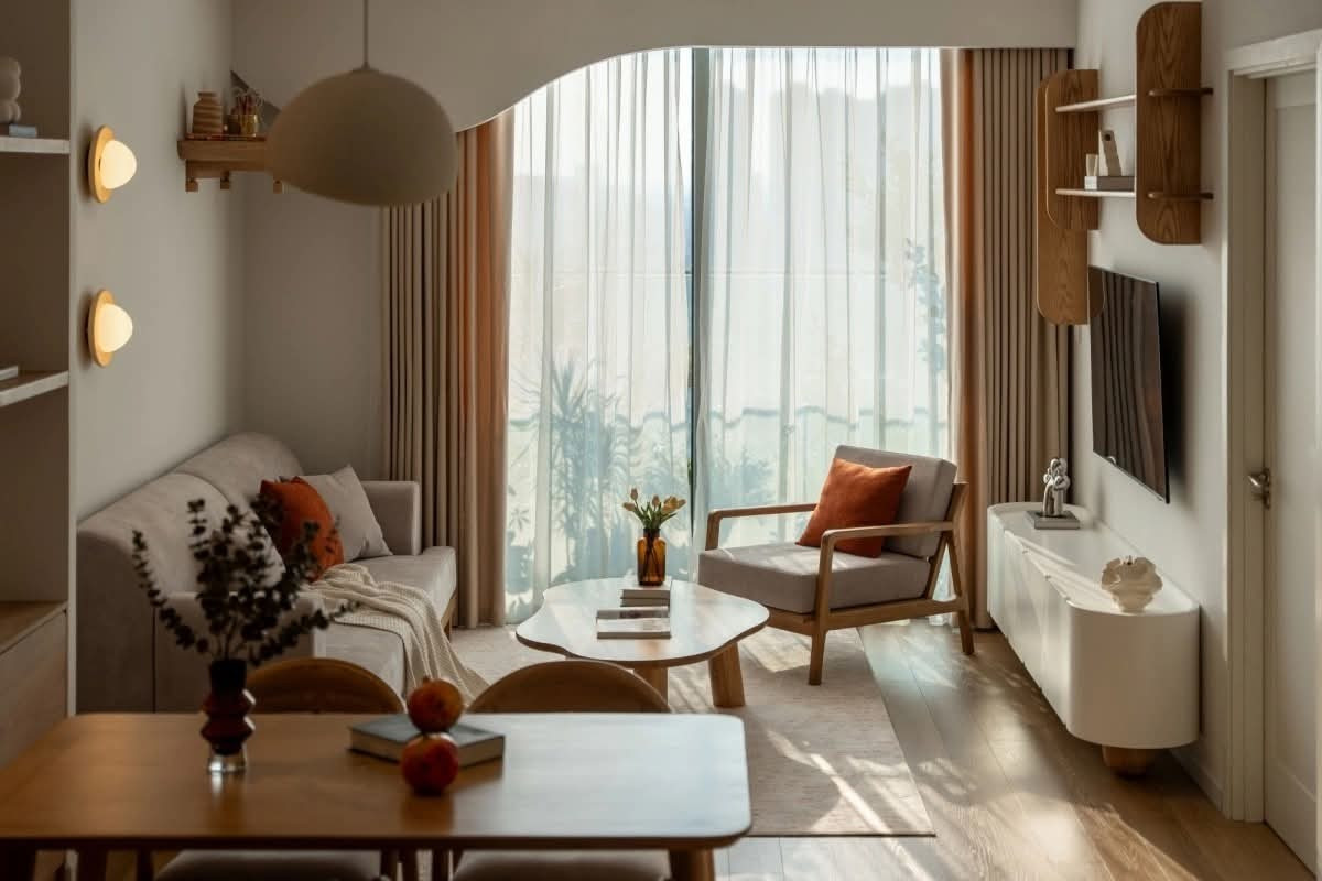Cải tạo căn hộ 87m² với chi phí 380 triệu đồng- Ảnh 1. Cải tạo căn hộ 87m² với chi phí 380 triệu đồng- Ảnh 1.