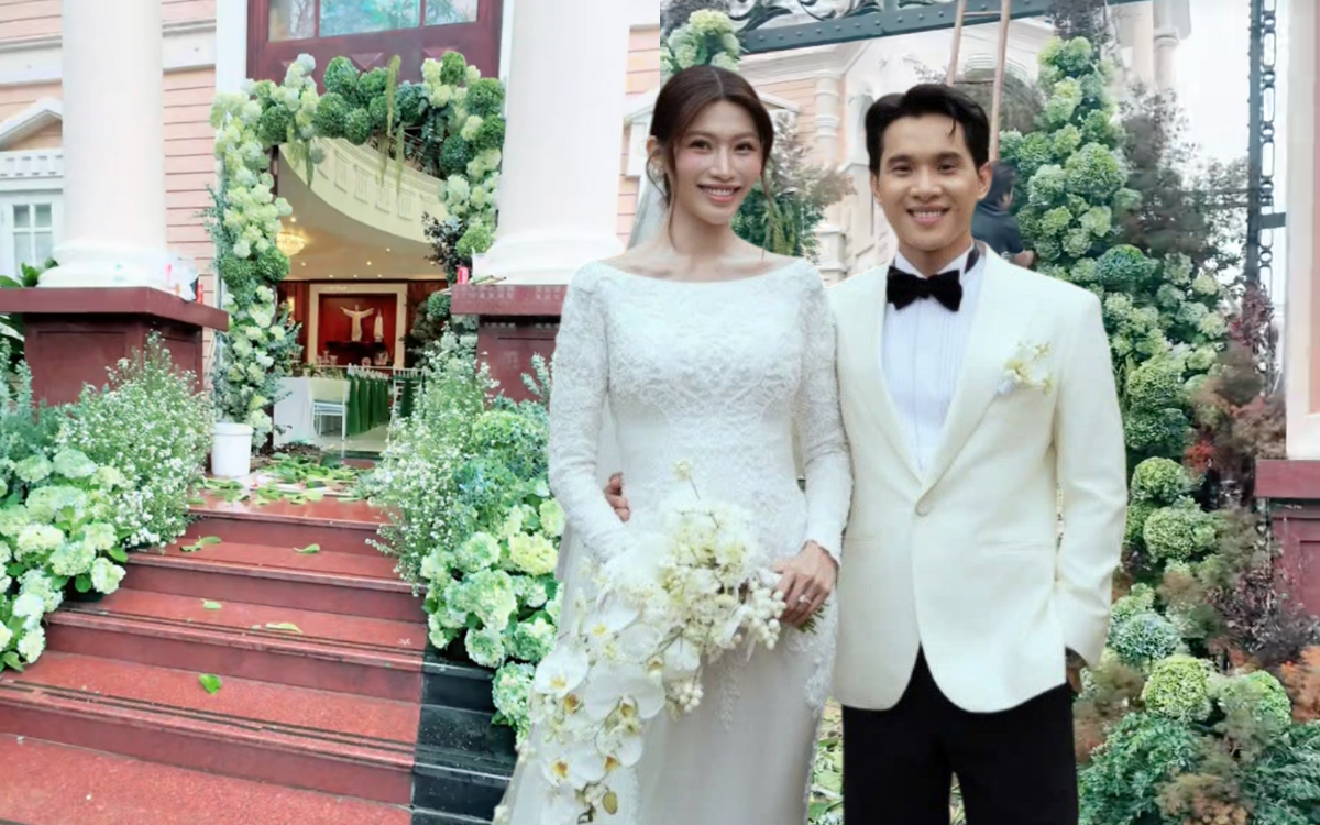 Bố mẹ chồng Á hậu Quỳnh Châu là chủ doanh nghiệp nổi tiếng, anh chồng có chuỗi cà phê và một quán bar ở TP.HCM- Ảnh 1.