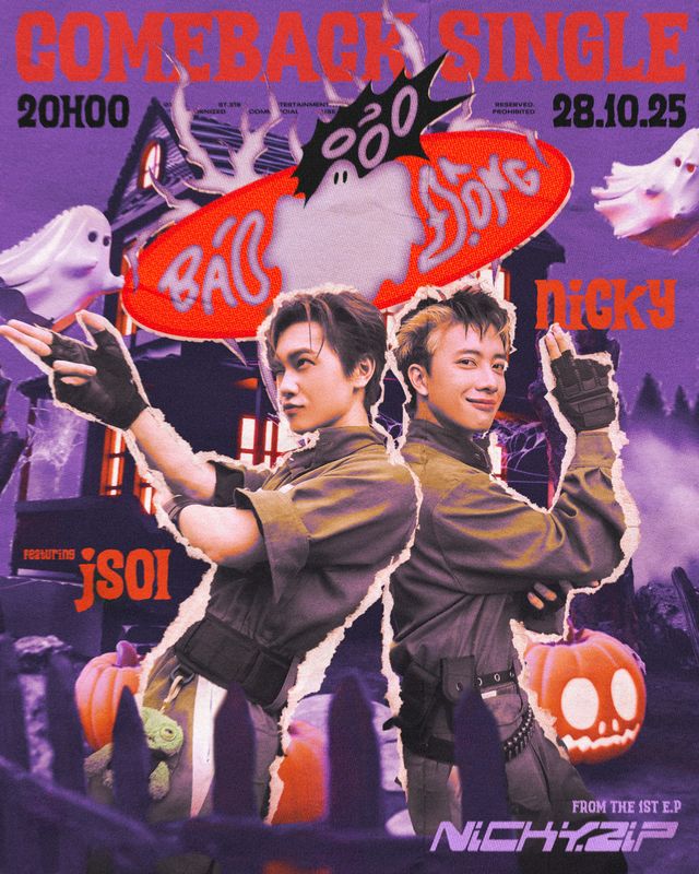 Độc lạ NICKY - JSOL: Ra nhạc thất tình dịp… Halloween- Ảnh 1.