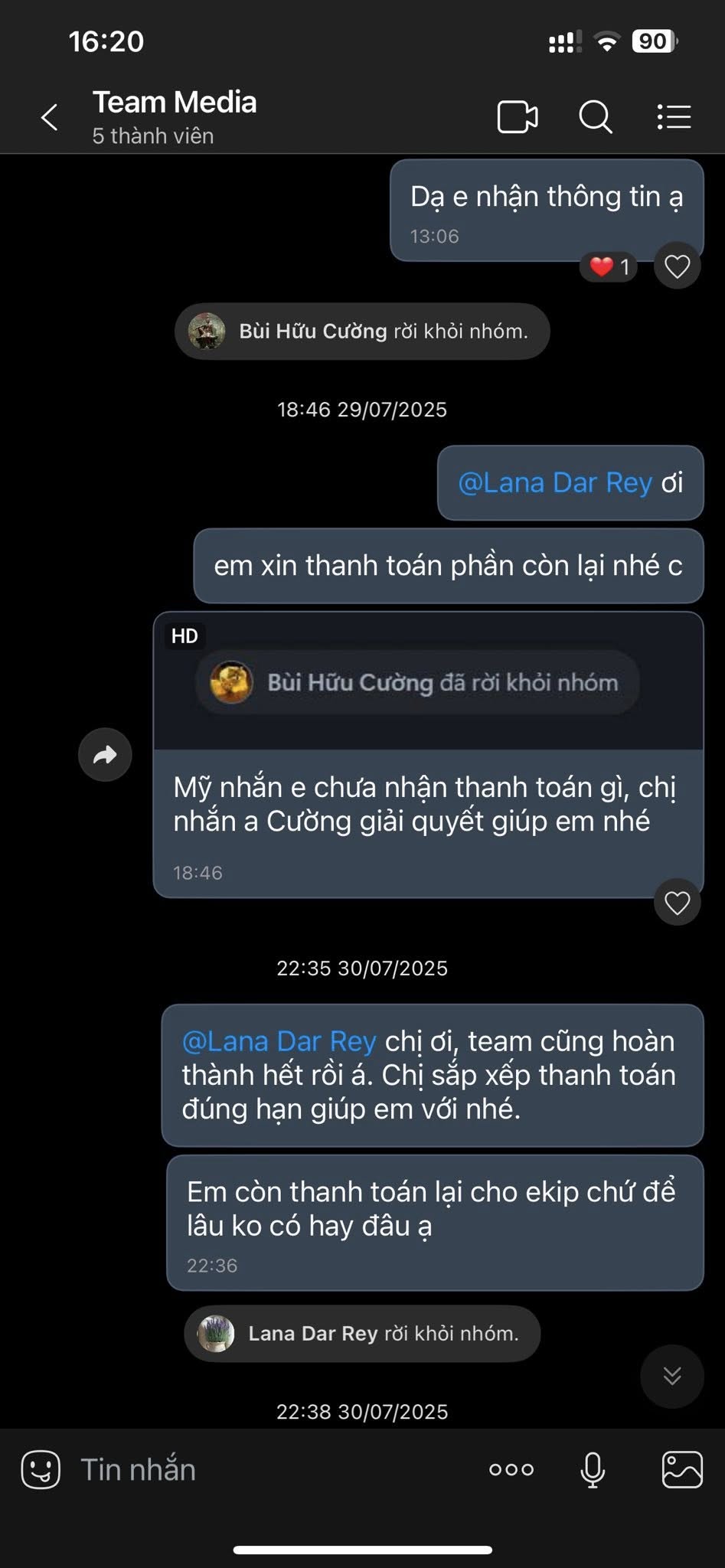 Động thái của Nam Em giữa lúc bị phốt quỵt 8 triệu đồng- Ảnh 2. Động thái của Nam Em giữa lúc bị phốt quỵt 8 triệu đồng- Ảnh 2.