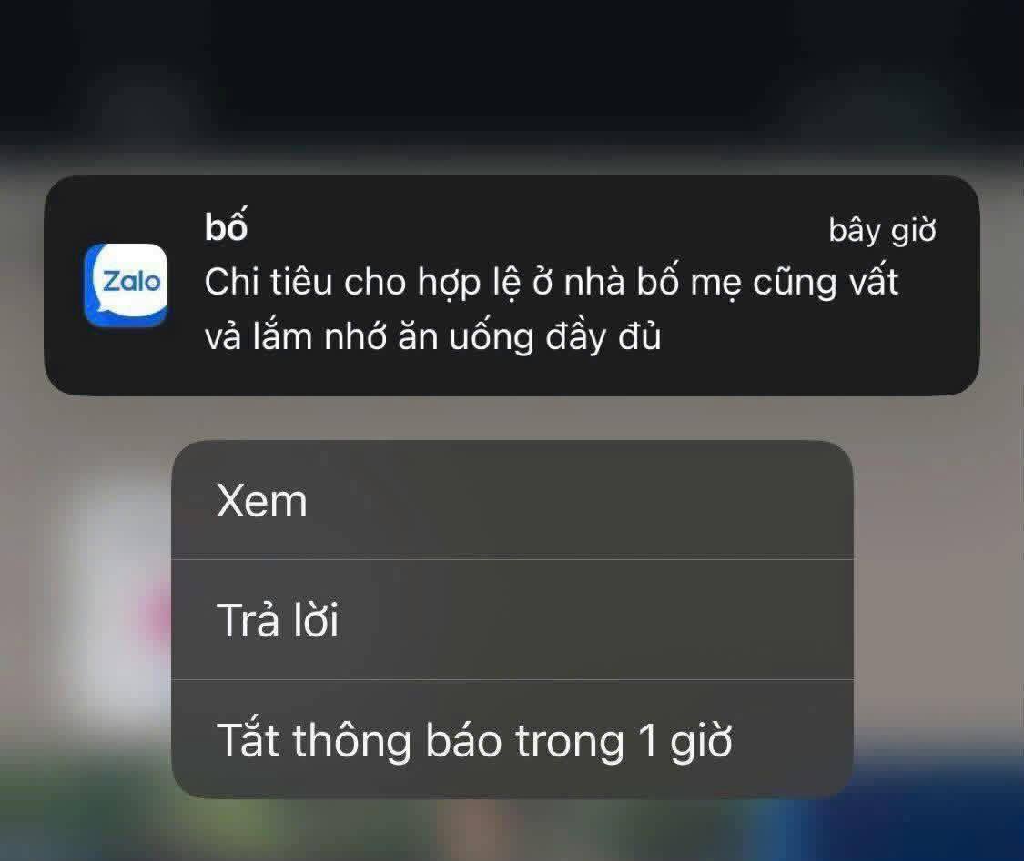 Tin nhắn bố gửi con g&aacute;i khiến nhiều người giật m&igrave;nh- Ảnh 1.