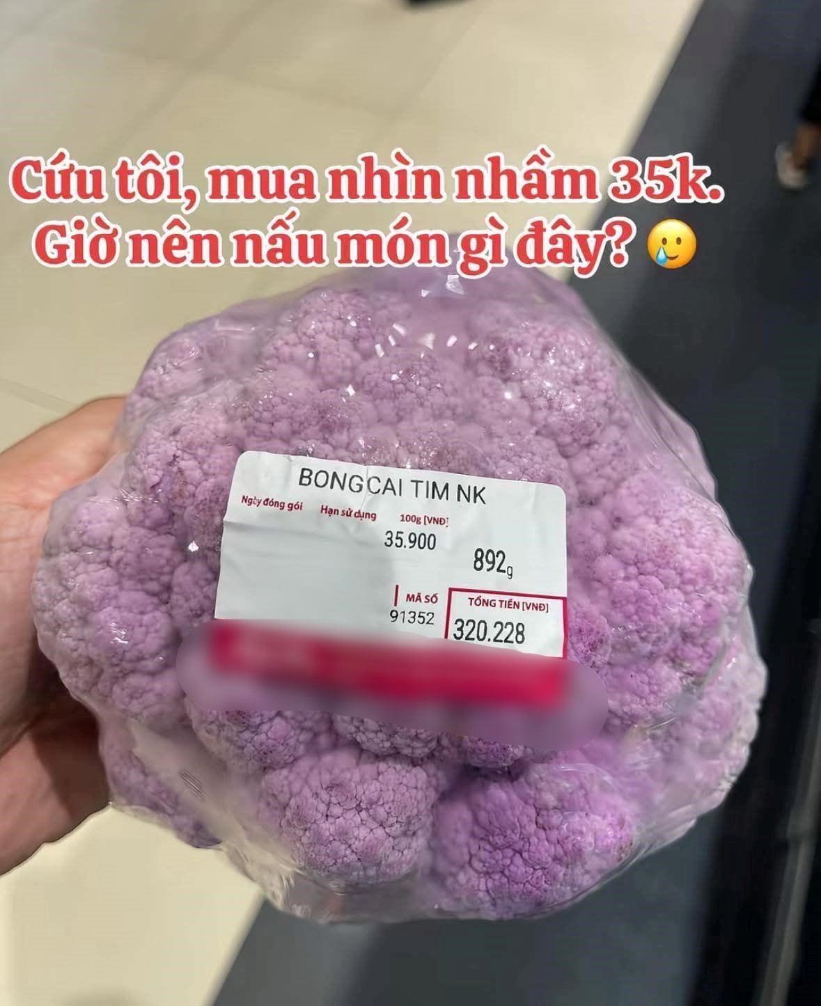 Xôn xao cây súp lơ giá 320.000 đồng ở TP.HCM- Ảnh 1. Xôn xao cây súp lơ giá 320.000 đồng ở TP.HCM- Ảnh 1.