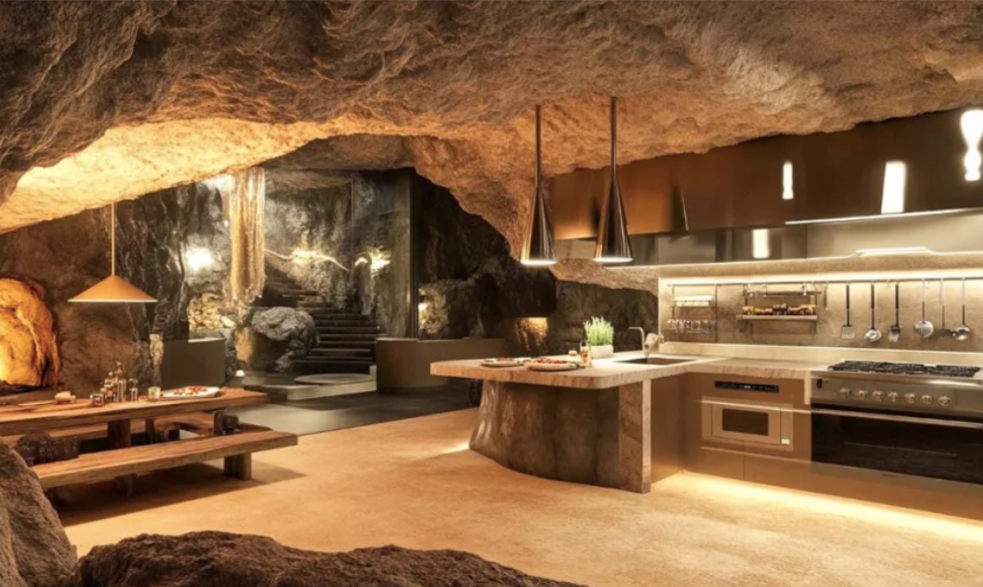 Đẳng cấp giới si&ecirc;u gi&agrave;u: Kh&ocirc;ng chỉ xa hoa ở "b&ecirc;n tr&ecirc;n tầng lầu", m&agrave; c&ograve;n biến "b&ecirc;n dưới tầng hầm" trở th&agrave;nh thi&ecirc;n đường hưởng thụ ri&ecirc;ng- Ảnh 1.