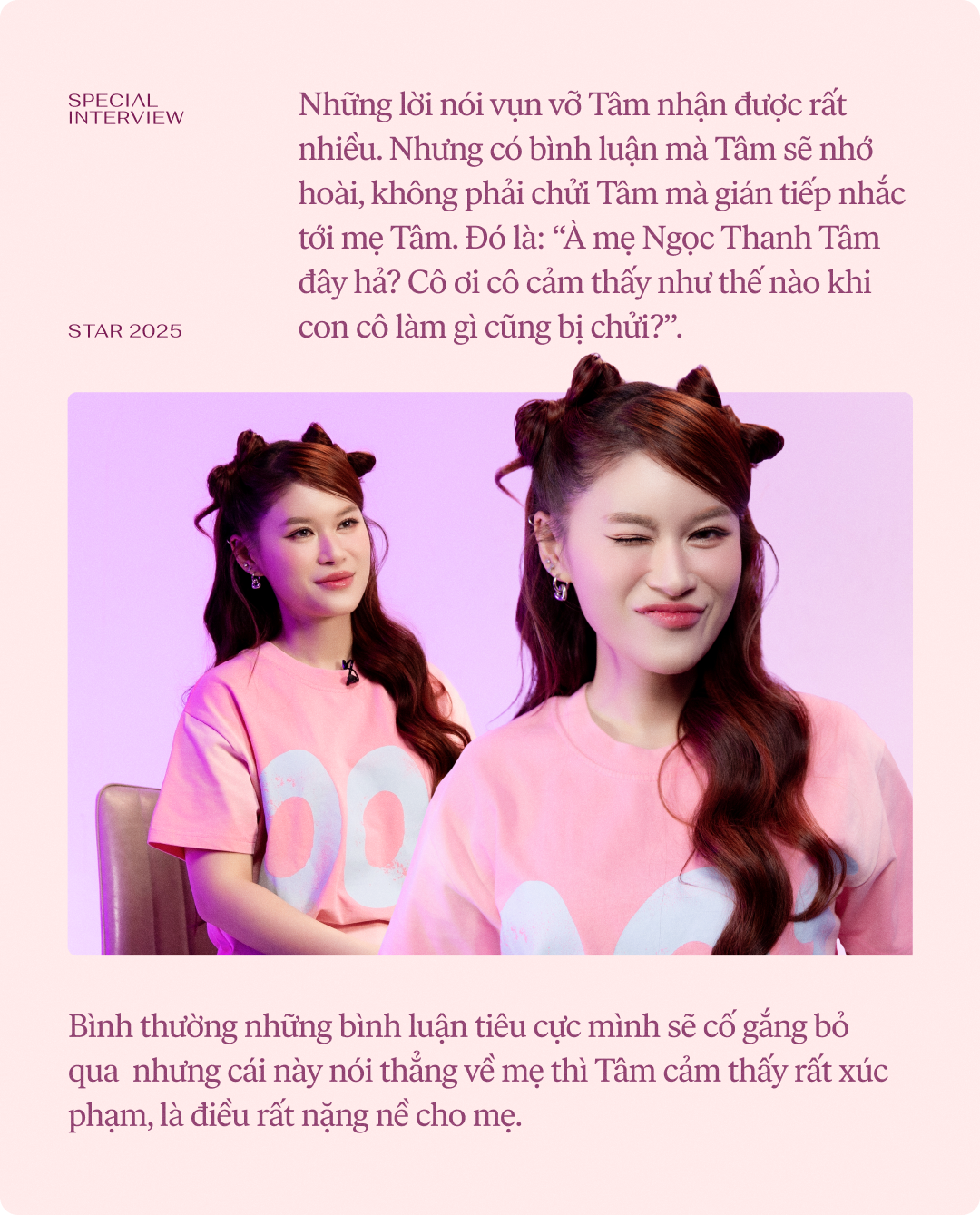 Ngọc Thanh Tâm: Đọc bình luận nhắc đến mẹ -  Ngọc Thanh Tâm: Đọc bình luận nhắc đến mẹ -