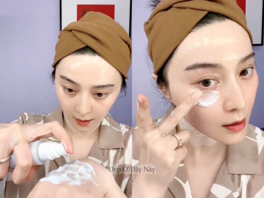 Cách đắp kem mắt giống Phạm Băng Băng khiến quầng thâm và nếp nhăn tự động "tiêu biến"- Ảnh 2. Cách đắp kem mắt giống Phạm Băng Băng khiến quầng thâm và nếp nhăn tự động "tiêu biến"- Ảnh 2.