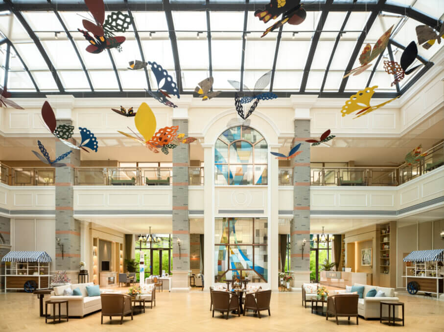 Nhìn vào bên trong 1 khu biệt…