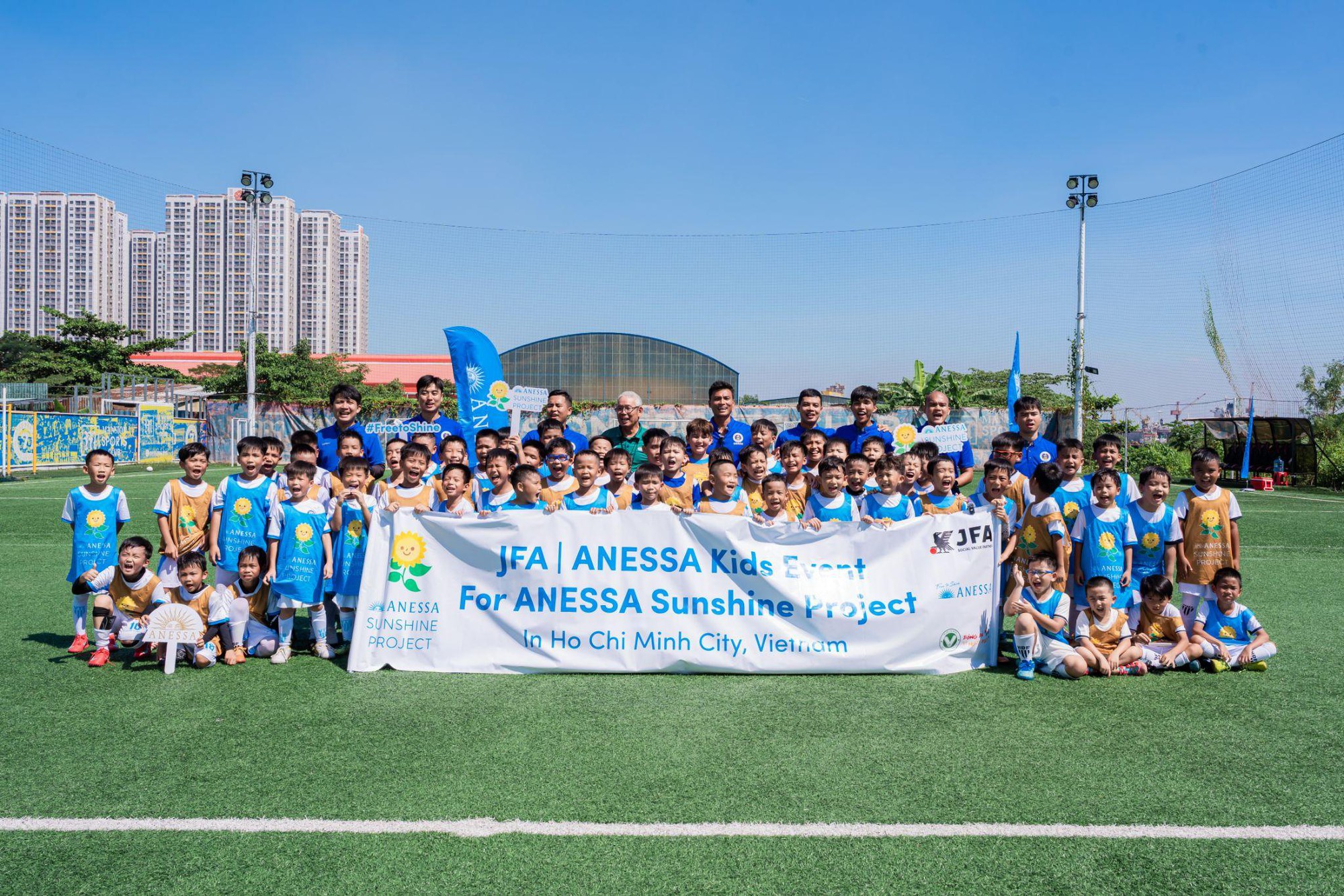 Gắn kết cộng đồng thông qua thể thao: ANESSA cùng trẻ em Việt tận hưởng hoạt động vui chơi ngoài trời- Ảnh 3. Gắn kết cộng đồng thông qua thể thao: ANESSA cùng trẻ em Việt tận hưởng hoạt động vui chơi ngoài trời- Ảnh 3.