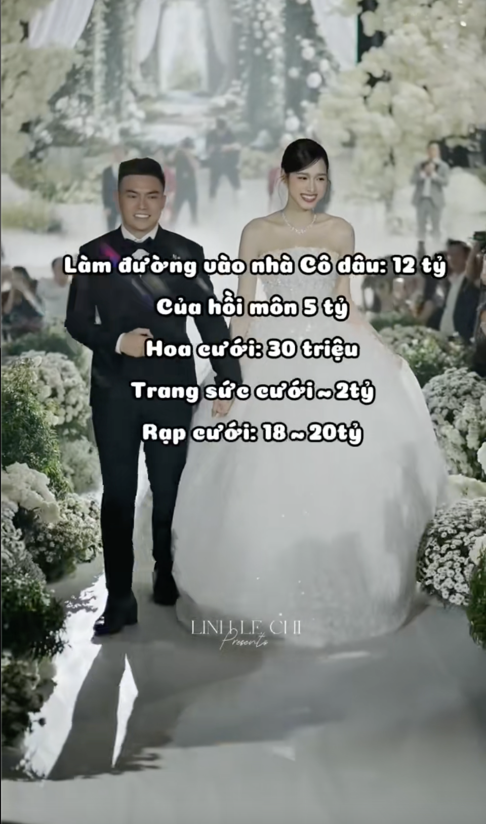 Chi phí lễ cưới Hoa hậu Đỗ Hà và doanh nhân Viết Vương lên đến hàng chục tỷ đồng?- Ảnh 1. Chi phí lễ cưới Hoa hậu Đỗ Hà và doanh nhân Viết Vương lên đến hàng chục tỷ đồng?- Ảnh 1.