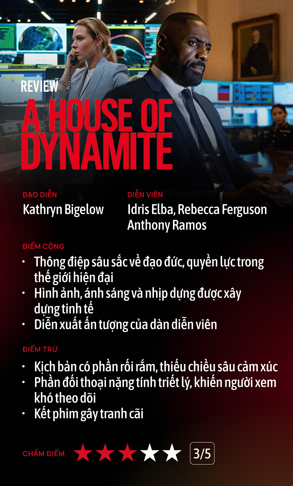 A House of Dynamite: Đừng xem hết phim nếu không muốn nợ bản thân 1 lời xin lỗi- Ảnh 7. A House of Dynamite: Đừng xem hết phim nếu không muốn nợ bản thân 1 lời xin lỗi- Ảnh 7.