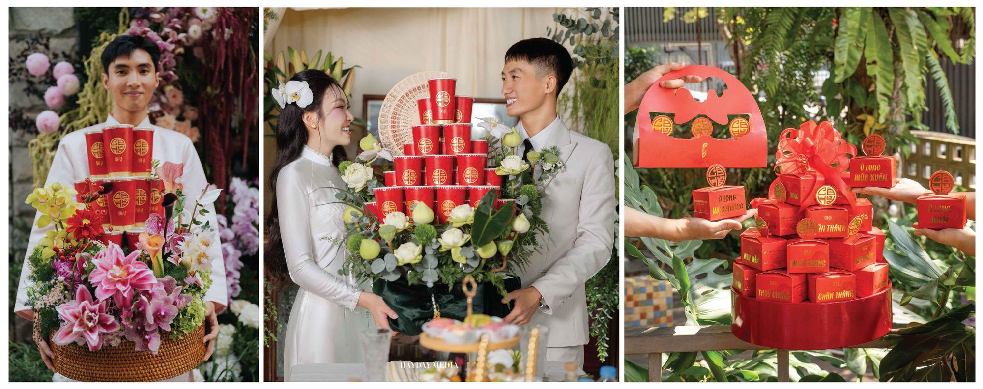 “Phê La Có Hỷ” - Chiến lược bán Tráp Cưới Trà Sữa lạ hay chỉ là cuộc vui nhất thời?- Ảnh 2. “Phê La Có Hỷ” - Chiến lược bán Tráp Cưới Trà Sữa lạ hay chỉ là cuộc vui nhất thời?- Ảnh 2.