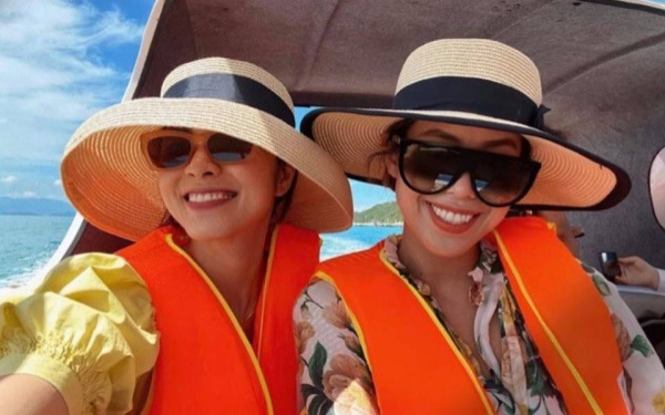 Rich kid Tiên Nguyễn và những lần đọ sắc với Hà Tăng: Cặp chị dâu - em chồng như 2 giọt nước- Ảnh 7. Rich kid Tiên Nguyễn và những lần đọ sắc với Hà Tăng: Cặp chị dâu - em chồng như 2 giọt nước- Ảnh 7.