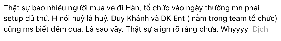 Đột ngột hủy fan meeting toàn Anh Tài ở Hàn Quốc, BTC ra thông báo gây tranh cãi- Ảnh 2. Đột ngột hủy fan meeting toàn Anh Tài ở Hàn Quốc, BTC ra thông báo gây tranh cãi- Ảnh 2.