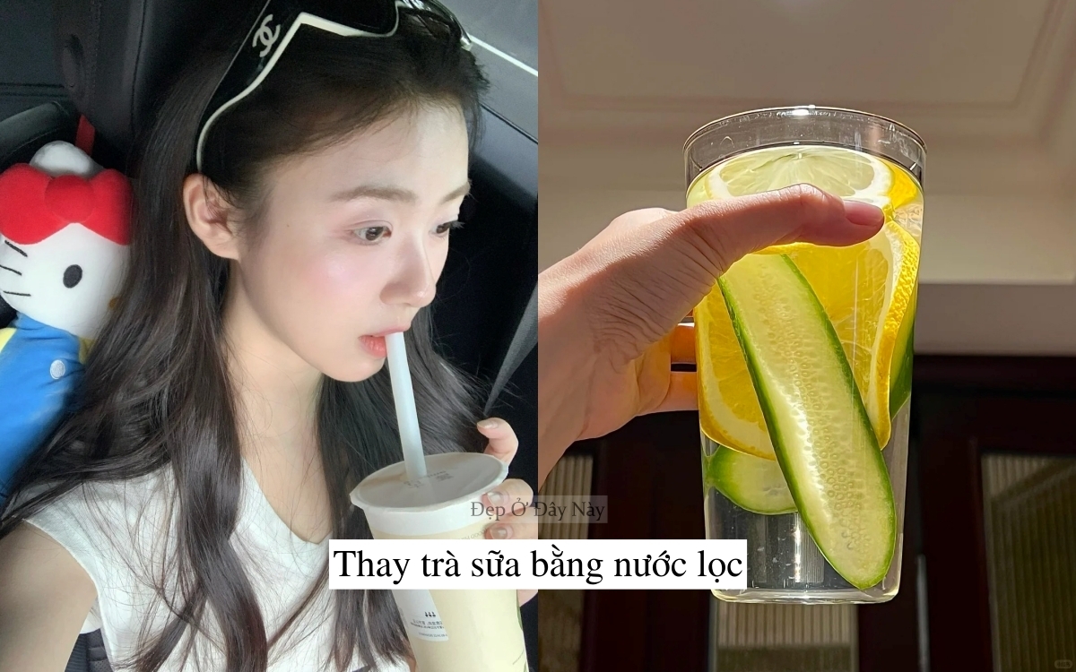 Cô gái bỏ trà sữa 3 tháng, da căng sáng như vừa đi spa dưỡng chuyên sâu- Ảnh 3. Cô gái bỏ trà sữa 3 tháng, da căng sáng như vừa đi spa dưỡng chuyên sâu- Ảnh 3.