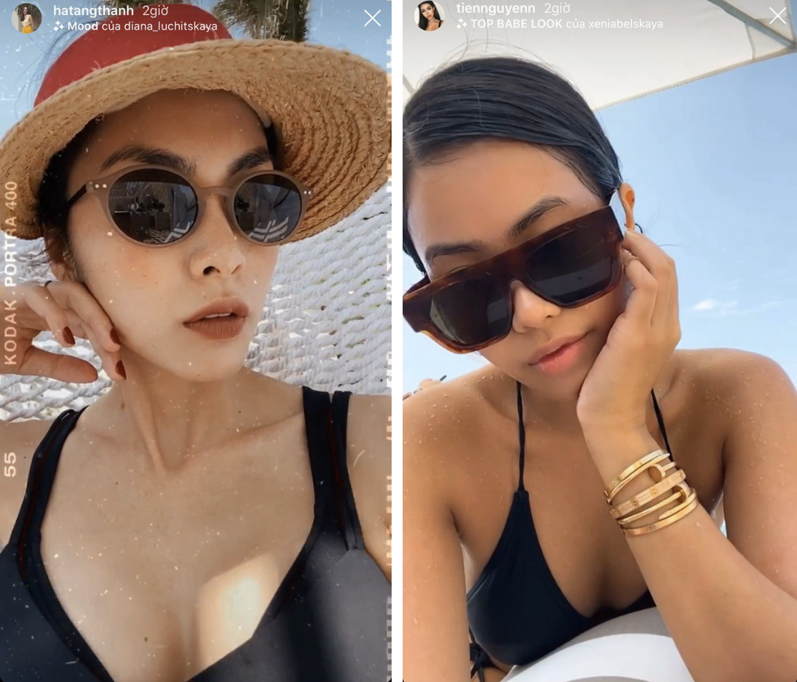 Rich kid Tiên Nguyễn và những lần đọ sắc với Hà Tăng: Cặp chị dâu - em chồng như 2 giọt nước- Ảnh 6. Rich kid Tiên Nguyễn và những lần đọ sắc với Hà Tăng: Cặp chị dâu - em chồng như 2 giọt nước- Ảnh 6.