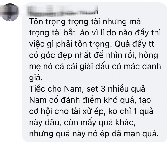 Ngập tràn bình luận chỉ trích trọng tài cùng Trương Vinh Hiển sau chiến thắng đầy tranh cãi trước Lý Hoàng Nam- Ảnh 7.