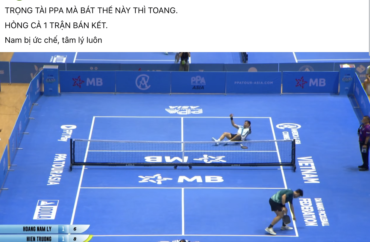Ngập tràn bình luận chỉ trích trọng tài cùng Trương Vinh Hiển sau chiến thắng đầy tranh cãi trước Lý Hoàng Nam- Ảnh 1.