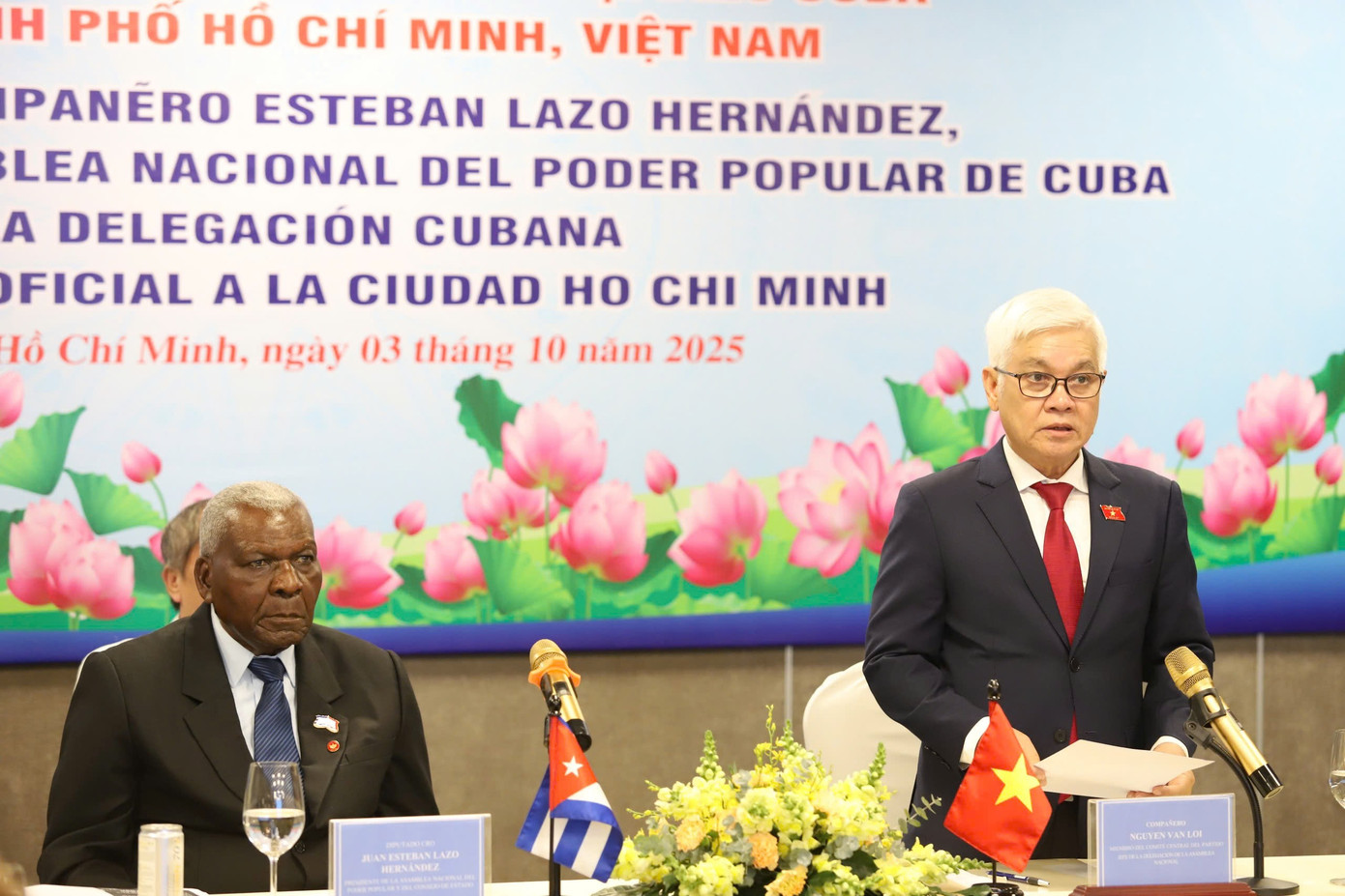 Lời cám ơn xúc động của Chủ tịch Quốc hội Cuba Esteban Lazo Hernandez với đất nước Việt Nam- Ảnh 1.