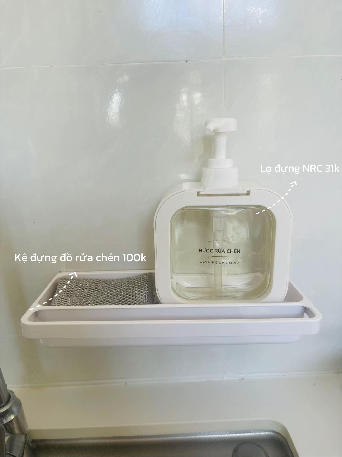 Căn bếp “hệ nghèo” nhưng sang không tưởng: Toàn đồ vài chục nghìn mà sạch như khách sạn- Ảnh 7.