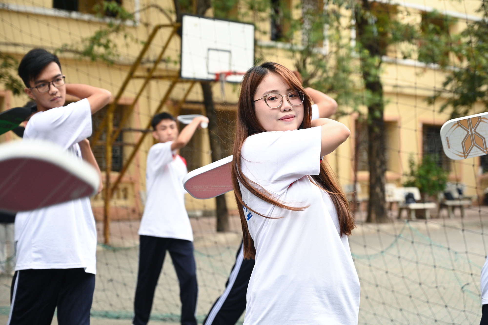 Không đâu sướng bằng ở NEU: Pickleball trở thành môn học thể chất, sinh viên tranh nhau đăng ký- Ảnh 13. Không đâu sướng bằng ở NEU: Pickleball trở thành môn học thể chất, sinh viên tranh nhau đăng ký- Ảnh 13.