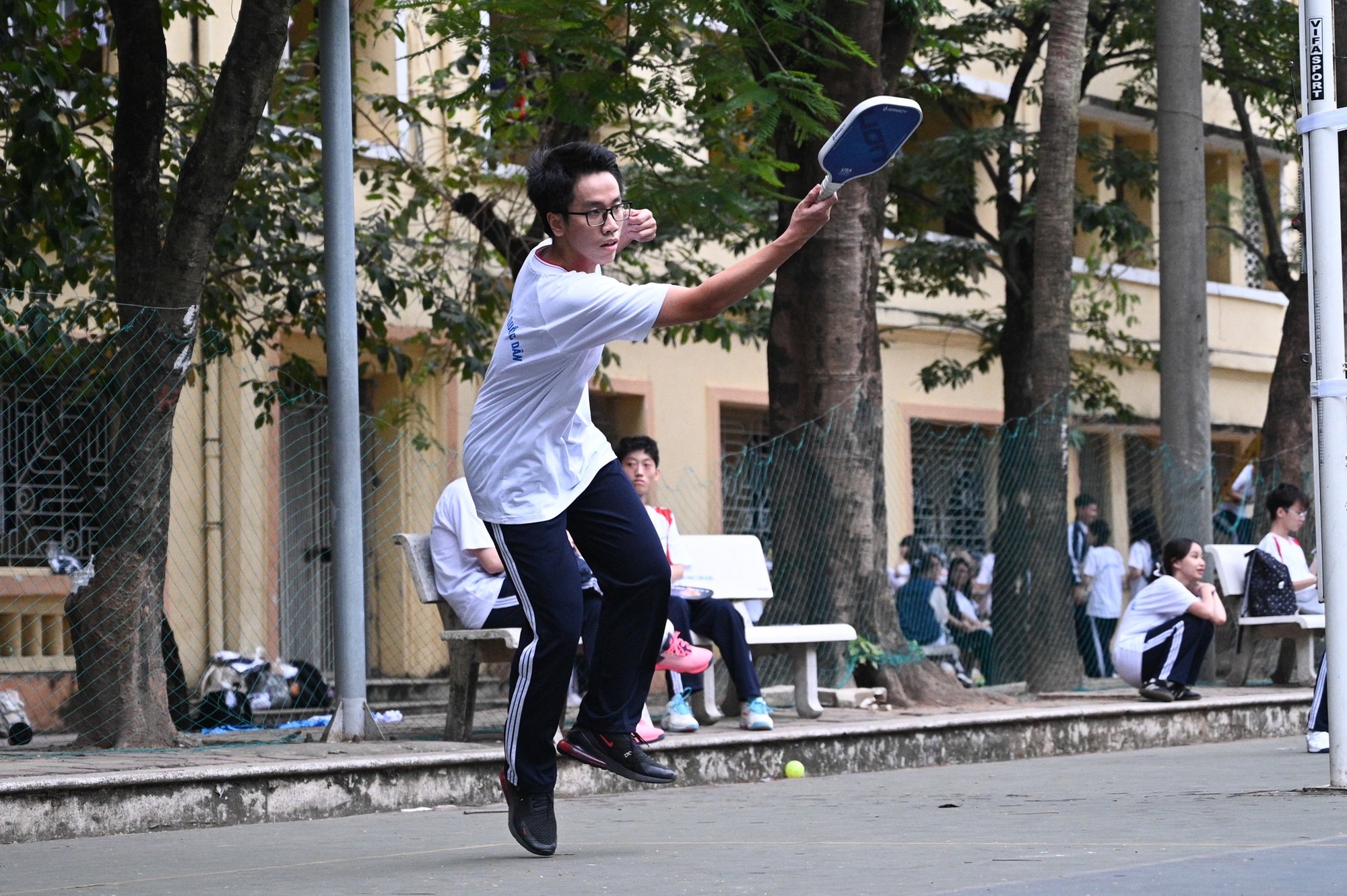 Không đâu sướng bằng ở NEU: Pickleball trở thành môn học thể chất, sinh viên tranh nhau đăng ký- Ảnh 10. Không đâu sướng bằng ở NEU: Pickleball trở thành môn học thể chất, sinh viên tranh nhau đăng ký- Ảnh 10.