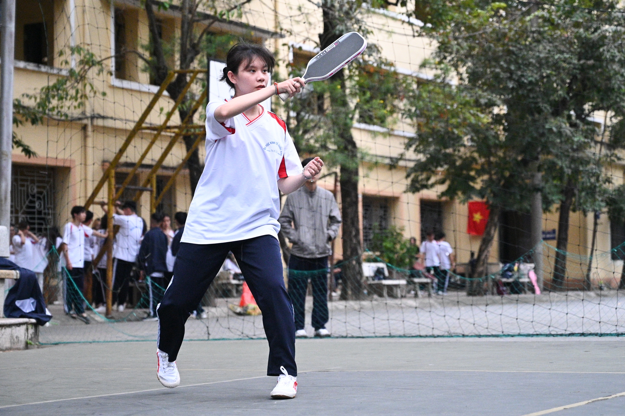 Không đâu sướng bằng ở NEU: Pickleball trở thành môn học thể chất, sinh viên tranh nhau đăng ký- Ảnh 9. Không đâu sướng bằng ở NEU: Pickleball trở thành môn học thể chất, sinh viên tranh nhau đăng ký- Ảnh 9.