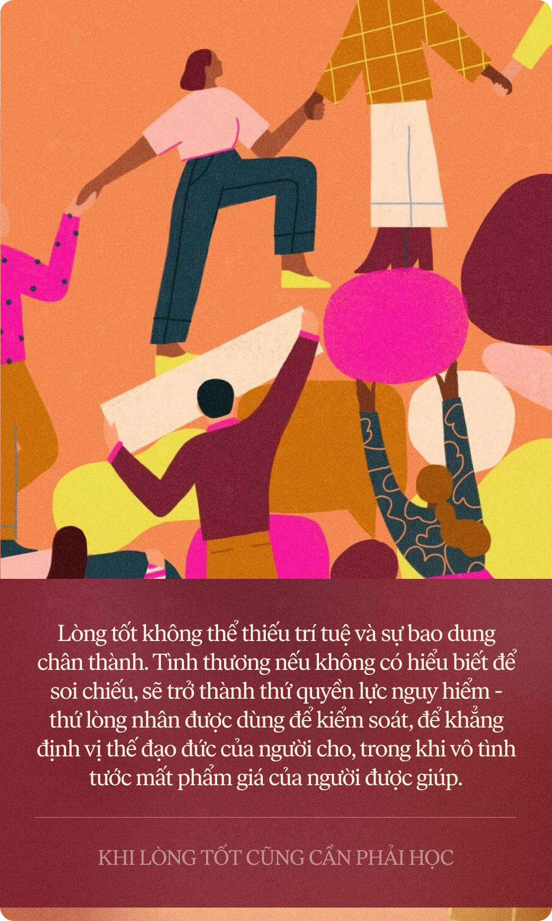 Khi lòng tốt cũng cần phải học- Ảnh 2. Khi lòng tốt cũng cần phải học- Ảnh 2.