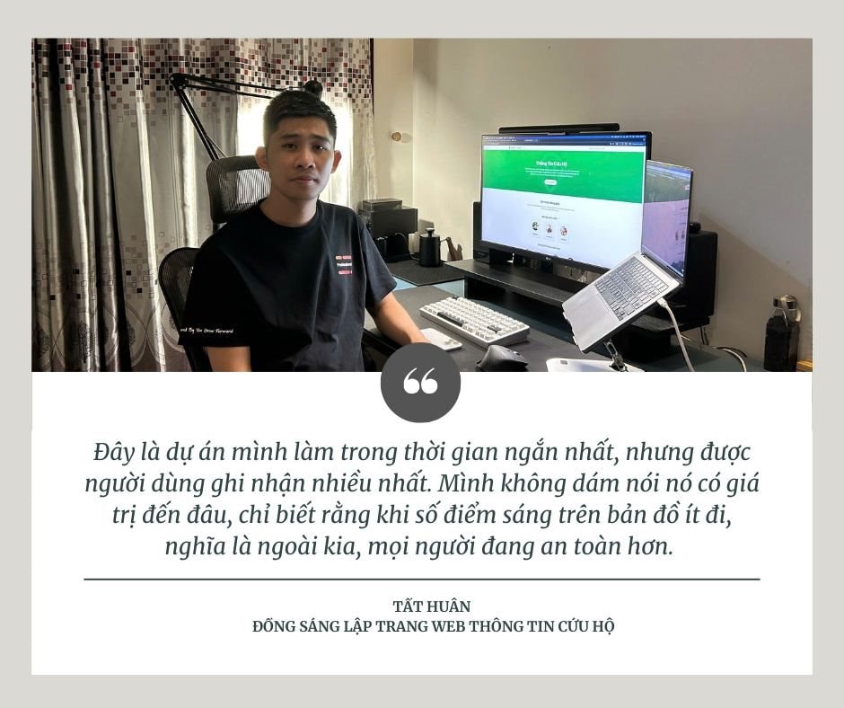 4 tiếng lập trình, túc trực 24/7 để dẫn đường cho hàng trăm "lời kêu cứu": Câu chuyện về người lập trình ứng dụng nhưng chỉ mong… không ai cần đến nó- Ảnh 3. 4 tiếng lập trình, túc trực 24/7 để dẫn đường cho hàng trăm "lời kêu cứu": Câu chuyện về người lập trình ứng dụng nhưng chỉ mong… không ai cần đến nó- Ảnh 3.