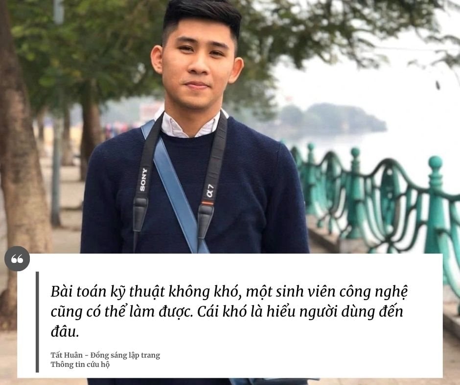 4 tiếng lập trình, túc trực 24/7 để dẫn đường cho hàng trăm "lời kêu cứu": Câu chuyện về người lập trình ứng dụng nhưng chỉ mong… không ai cần đến nó- Ảnh 2. 4 tiếng lập trình, túc trực 24/7 để dẫn đường cho hàng trăm "lời kêu cứu": Câu chuyện về người lập trình ứng dụng nhưng chỉ mong… không ai cần đến nó- Ảnh 2.