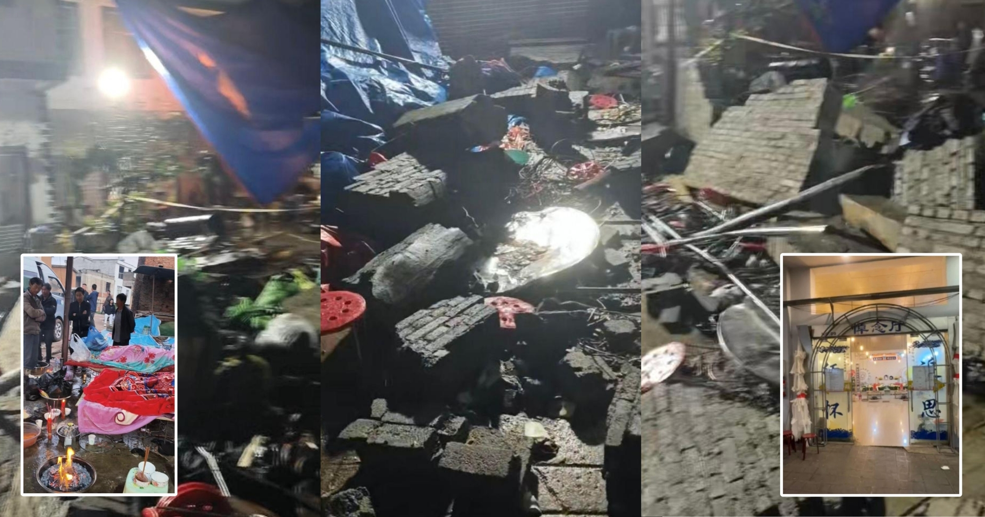 Bức tường bất ngờ đổ sập giữa đám tang, 6 người tử vong- Ảnh 1. Bức tường bất ngờ đổ sập giữa đám tang, 6 người tử vong- Ảnh 1.