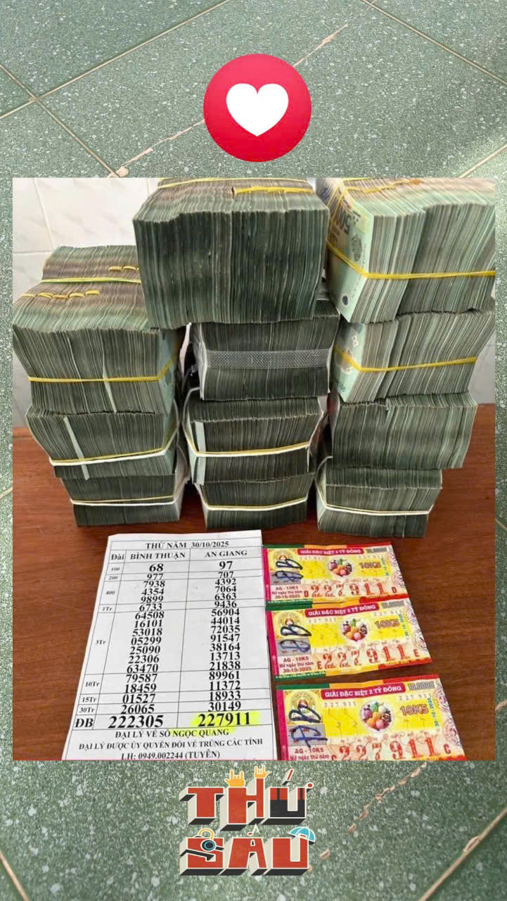 Xổ số miền Nam: Người phụ nữ ở Cà Mau trúng 3 tờ độc đắc vé số An Giang- Ảnh 1. Xổ số miền Nam: Người phụ nữ ở Cà Mau trúng 3 tờ độc đắc vé số An Giang- Ảnh 1.