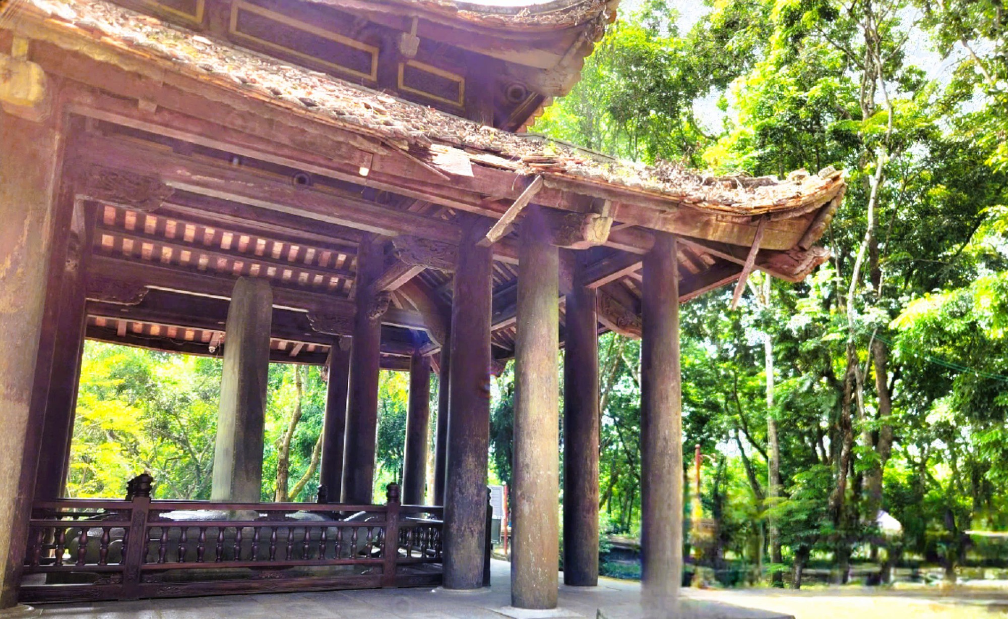 Tu sửa khẩn cấp nhà bia, nơi lưu giữ bảo vật quốc gia gần 600 năm- Ảnh 1. Tu sửa khẩn cấp nhà bia, nơi lưu giữ bảo vật quốc gia gần 600 năm- Ảnh 1.