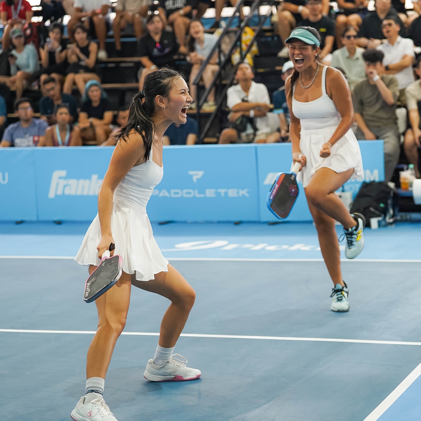 Nàng thơ pickleball quá mê Việt Nam rồi: Khen khán giả hết lời, ăn tận 14 cái bánh mì vẫn cứ là ngon tuyệt!- Ảnh 4.