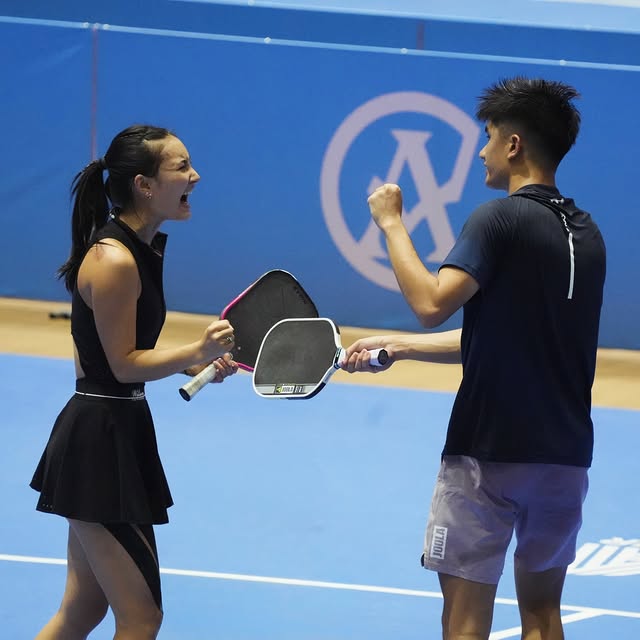 Nàng thơ pickleball quá mê Việt Nam rồi: Khen khán giả hết lời, ăn tận 14 cái bánh mì vẫn cứ là ngon tuyệt!- Ảnh 7.