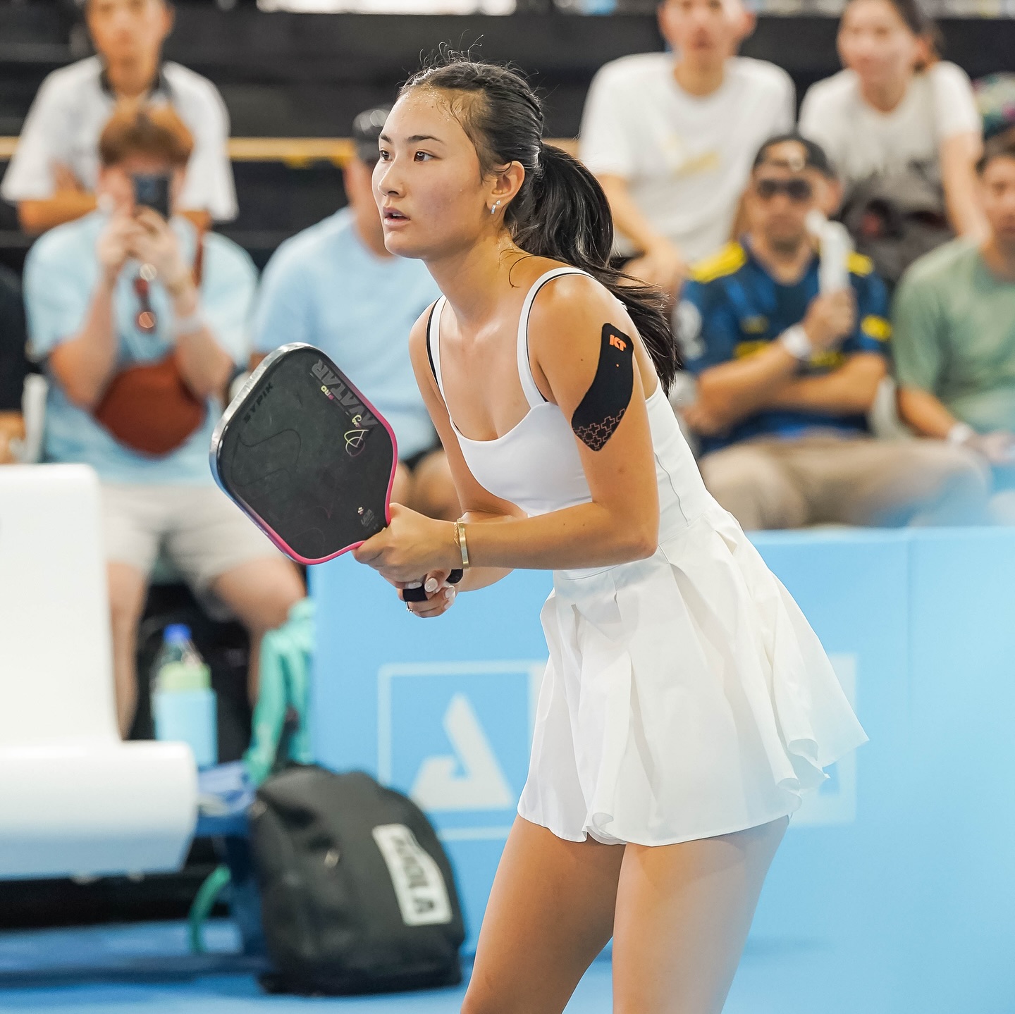 Nàng thơ pickleball quá mê Việt Nam rồi: Khen khán giả hết lời, ăn tận 14 cái bánh mì vẫn cứ là ngon tuyệt!- Ảnh 5.