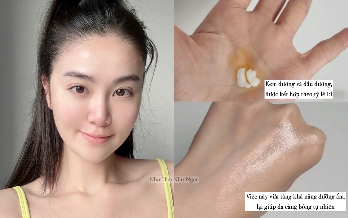 Người phụ nữ 32 tuổi sở hữu làn da căng mịn tới từng "phân tử" nhờ thêm thứ này vào kem dưỡng- Ảnh 1.