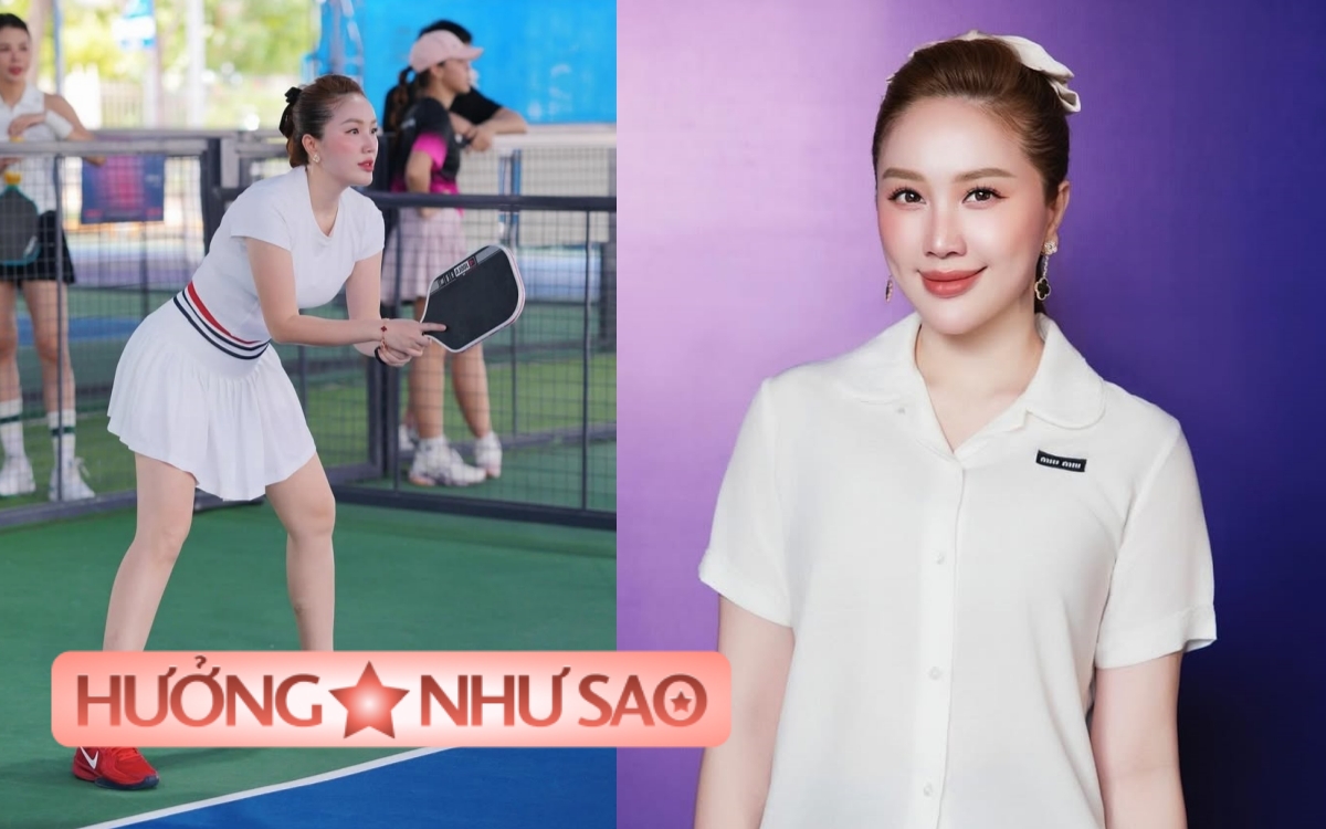 Không phải trang phục, đây mới là "vũ khí" giúp Bảo Thy nổi bật trên sân pickleball- Ảnh 1.
