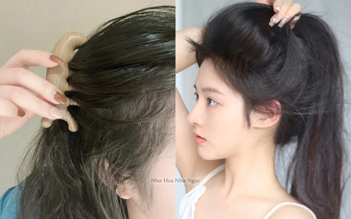 Người phụ nữ này trẻ ra 5 tuổi nhờ cách làm phồng chân tóc cực đơn giản- Ảnh 4.