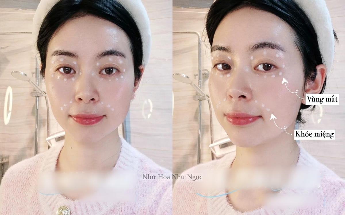 Cách dùng kem dưỡng mắt kiểu"chấm chi chít" đang khiến cả mạng xã hội học theo- Ảnh 3.