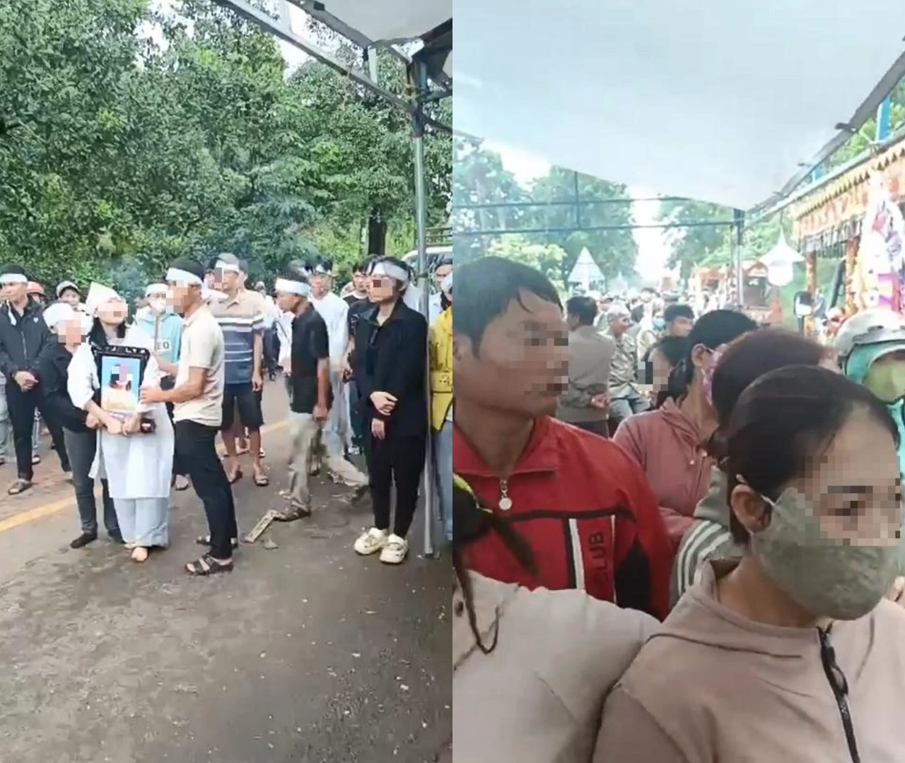 Xót xa tang lễ 3 người bị bắn tử vong ở Đồng Nai, hàng xóm tiếc thương: "Tôi đã rất sốc và đau lòng"- Ảnh 1.