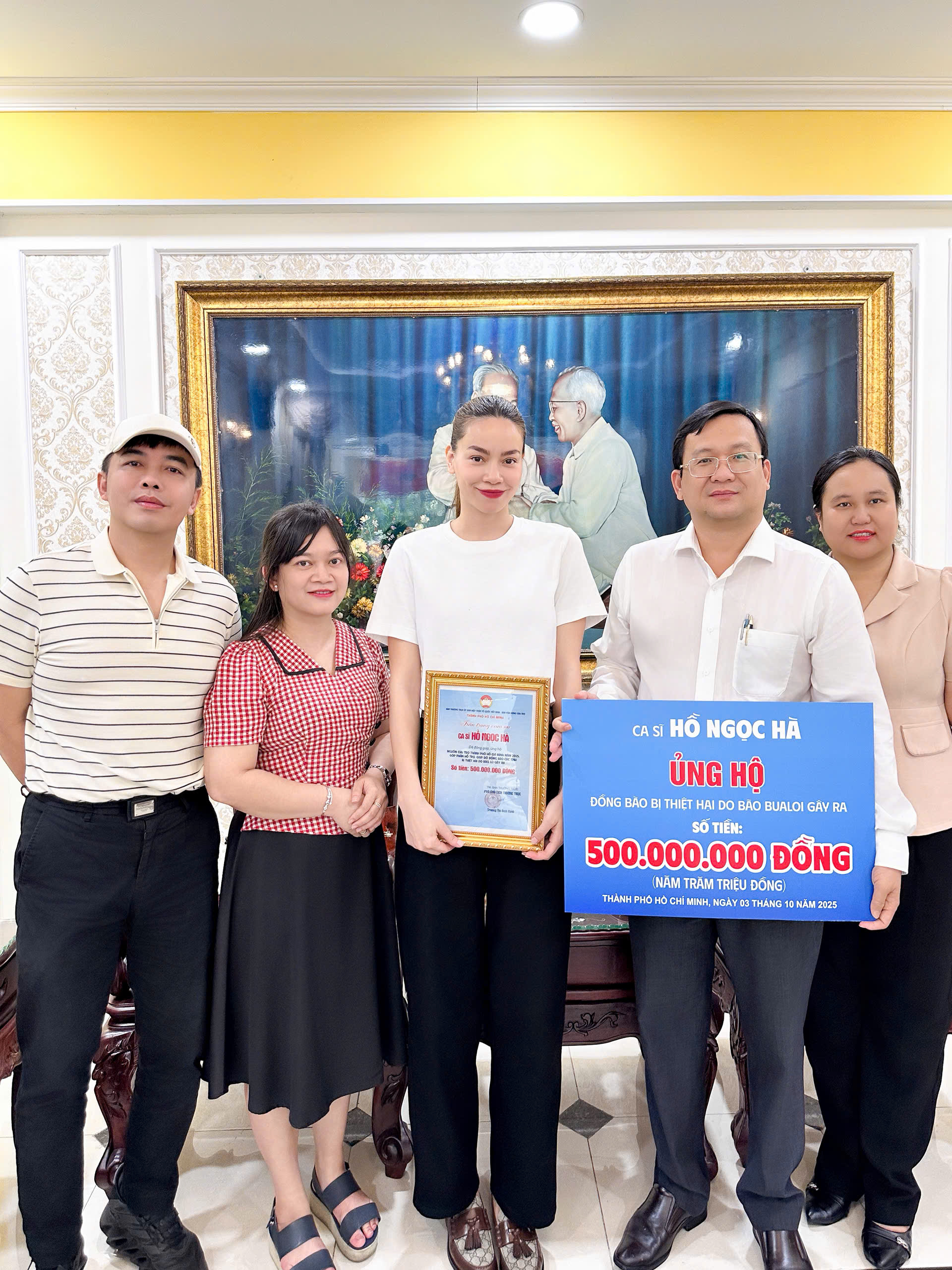 Hồ Ngọc Hà, Phương Mỹ Chi và dàn sao tham gia Chung Tay Vì Đồng Bào- Ảnh 2.
