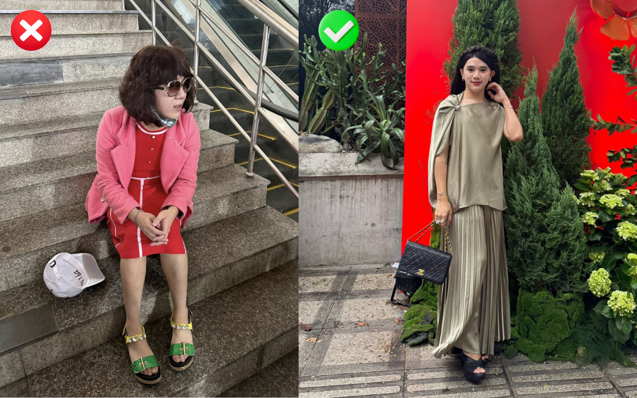 Phụ nữ trung niên: Đáng sợ hơn cả già đi là ăn mặc bừa bãi, hãy NÉ thật xa 3 trang phục này!- Ảnh 2.